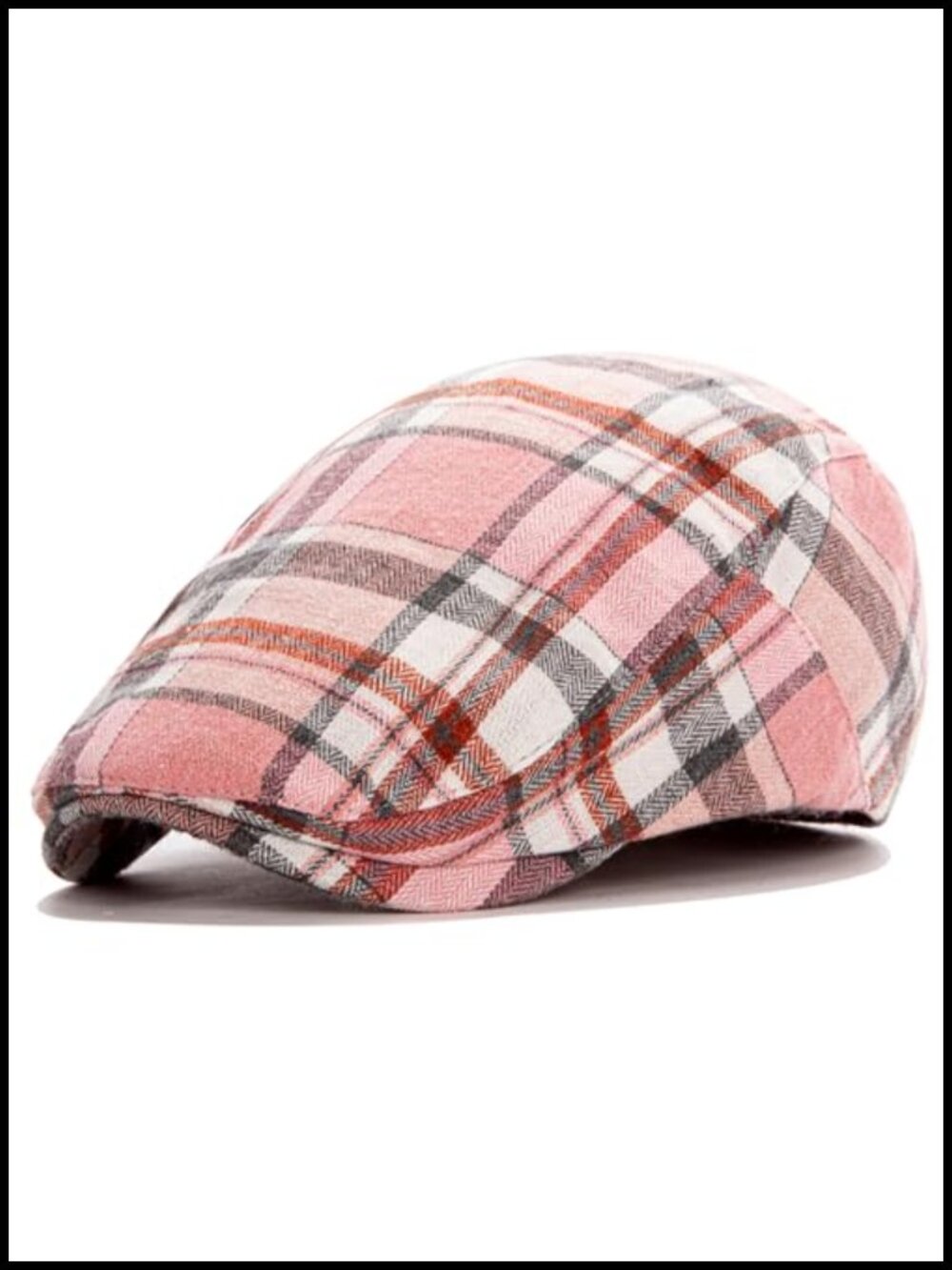 Cotton Newsboy Cap Adjustable Ivy Flat Gatsby Cabbie Hat